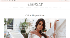 Desktop Screenshot of diamondbridalgallery.com